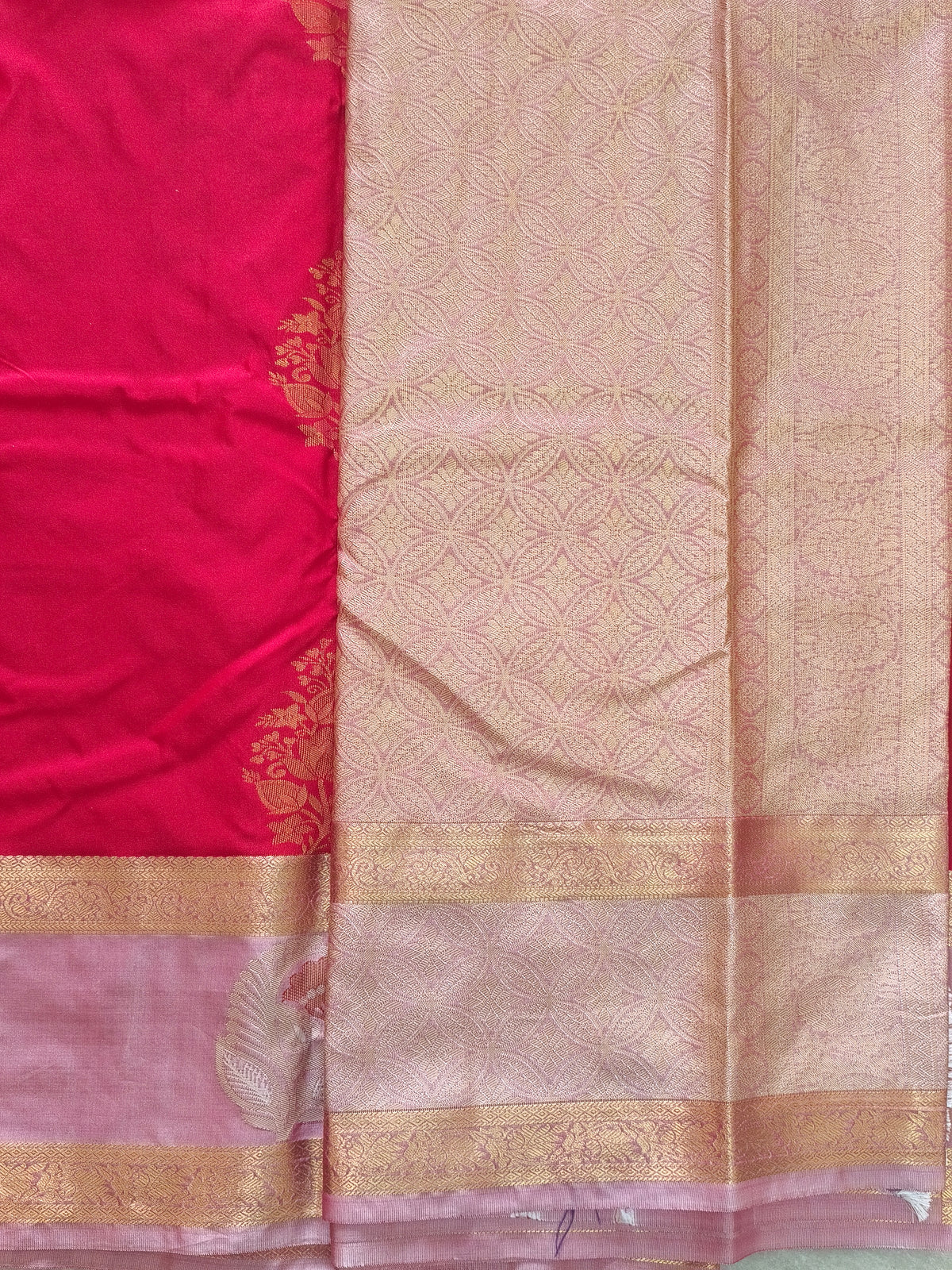 Crimson Red Saree