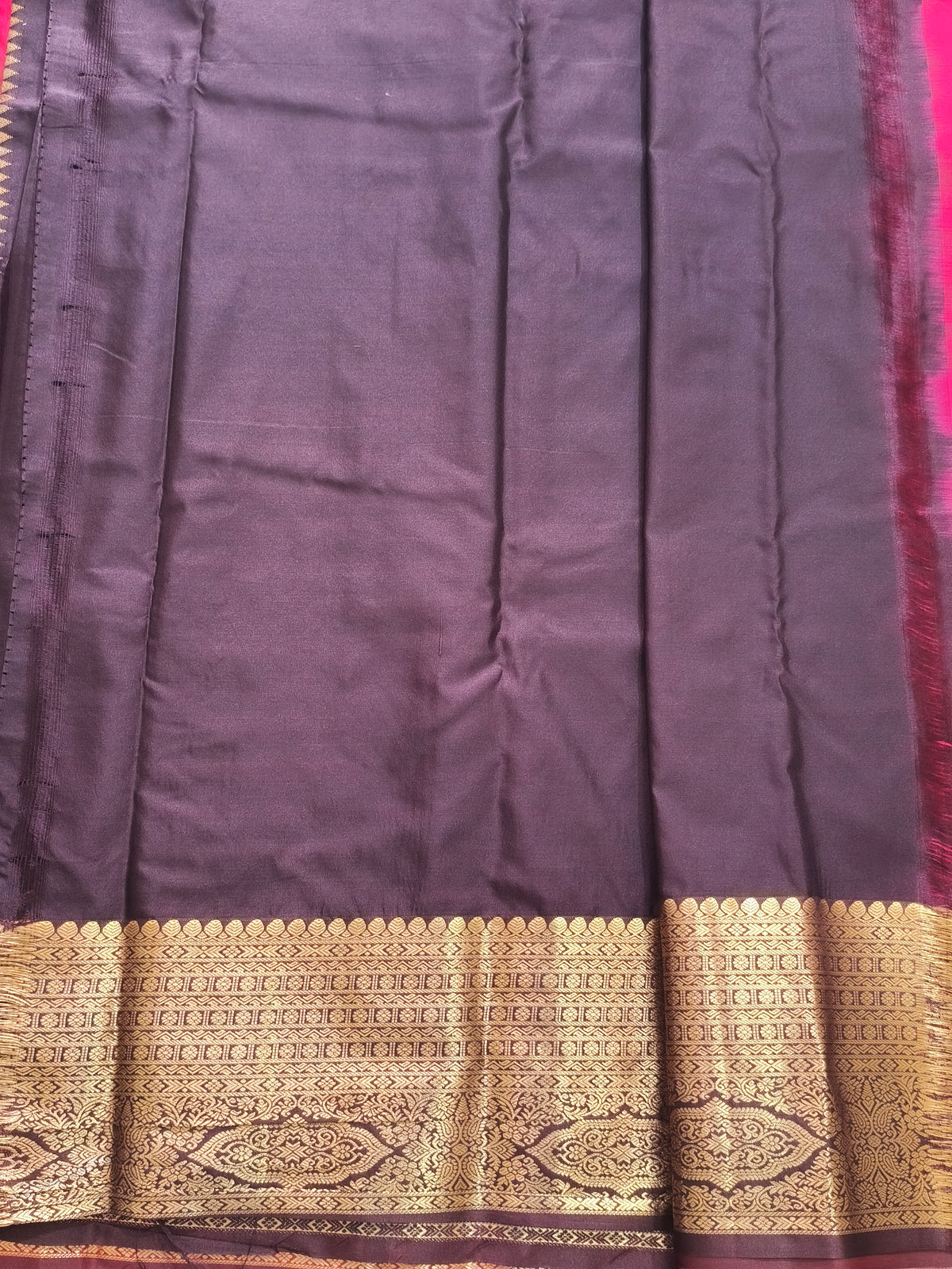 Silver Grey Saree