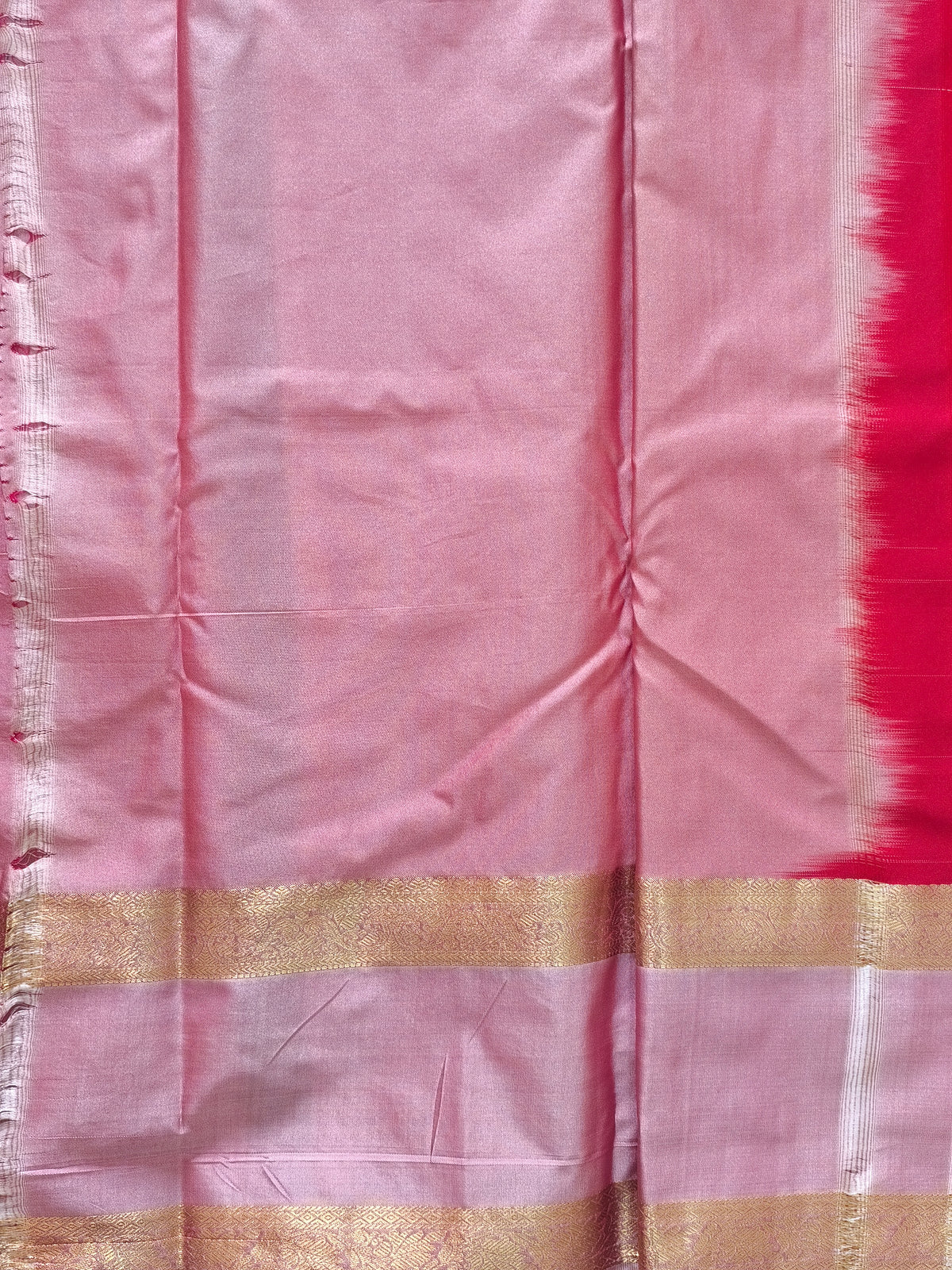 Crimson Red Saree